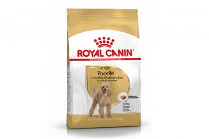 Royal Canin Adult Poodle is een rasspecifieke voeding voor volwassen Poodles vanaf 10 maanden.