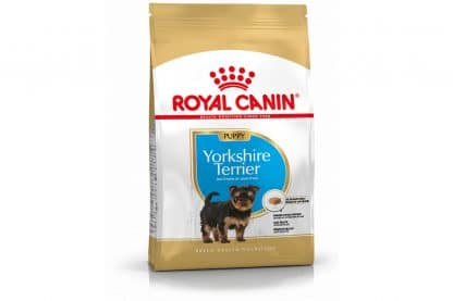 Royal Canin Junior Yorkshire Terrier is een rasspecifieke voeding voor Yorkshire Terrier pups tot 10 maanden.