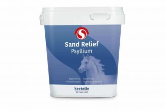 Sectolin Sand Relief Psyllium is een aanvullend diervoeder voor paarden.
