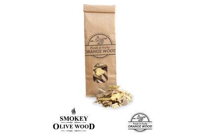 Smokey Olive Wood sinaasappelhout rookchips - 500 ml