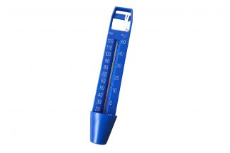 Thermometer groot blauw ABS