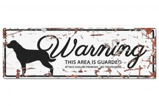 D&D Warning Sign Rottweiler