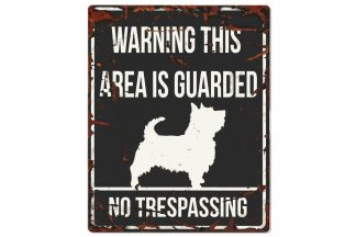 D&D Warning Sign Terrier
