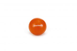 Beeztees rubberbal massief oranje