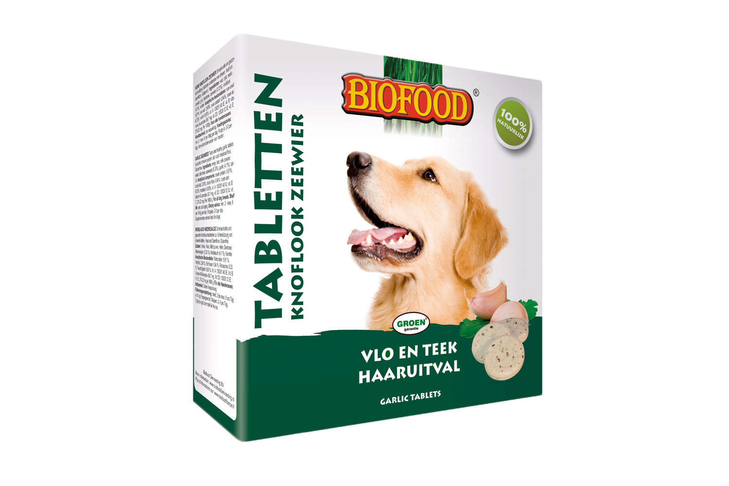 twaalf Afrekenen operatie Biofood hond tabletten knoflook zeewier → Dierencompleet.nl