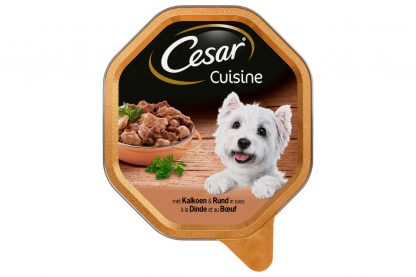 Cesar Cuisine met kalkoen en rundvlees