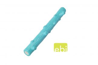 EBI rubberen stick met smaak blauw