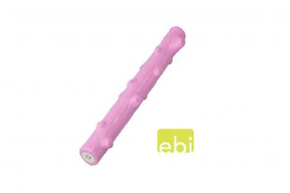 EBI rubberen stick met smaak roze