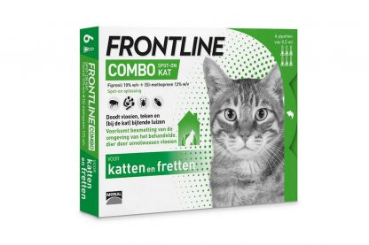 Frontline Combo Spot-On kat vlooiendruppels