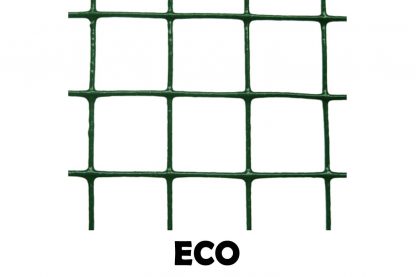 Groen geplastificeerd volièregaas ECO
