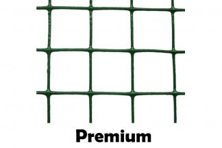 Groen geplastificeerd volièregaas Premium