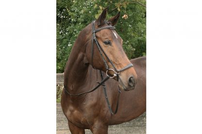 Harry's Horse hoofdstel Bronze met lage neusriem