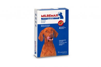 Milbemax Kauwtabletten ontworming middelgrote en grote hond