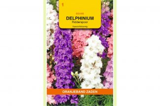 Oranjeband Zaden delphinium ajacis Hyacinthbloemig gemengd