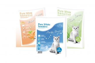 Pure White Sensitive kattenbakkorrel