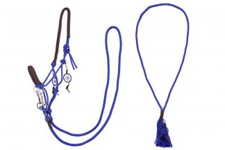 QHP touwhalster combi Liberty kobaltblauw