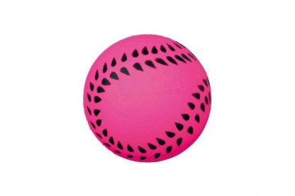 Trixie schuimrubber speelbal honkbal roze