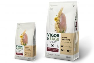 Vigor & Sage Dog Adult Regular Ginseng Well-Being