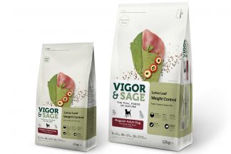 Vigor & Sage Dog Adult Regular Lotus Leaf Weight Control