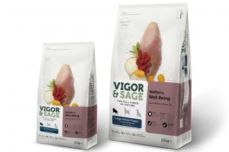 Vigor & Sage Puppy Large Wolfberry Well-Being